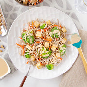 Peanut Soba Noodles with Tofu and Broccoli-square view